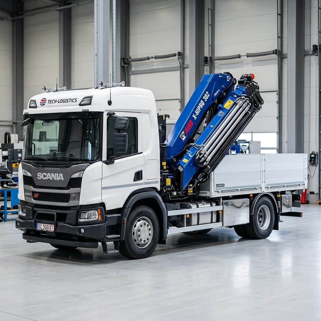 Special Vehicle Articulated Crane